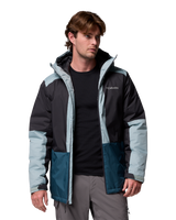 The Columbia Mens Point Park™ Insulated Jacket in Everblue, Shark & Crushed Blue