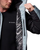 The Columbia Mens Point Park™ Insulated Jacket in Everblue, Shark & Crushed Blue