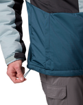 The Columbia Mens Point Park™ Insulated Jacket in Everblue, Shark & Crushed Blue