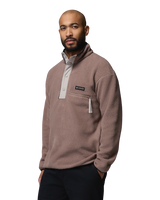 The Columbia Mens Helvetia™ II Half Snap Fleece Jacket in Iron