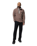 The Columbia Mens Helvetia™ II Half Snap Fleece Jacket in Iron