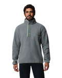 The Columbia Mens Helvetia™ II Half Snap Fleece Jacket in Sedona Sage