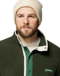 The Columbia Mens Helvetia™ II Half Snap Fleece Jacket in Greenscape