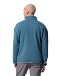 The Columbia Mens Helvetia™ II Half Snap Fleece Jacket in Everblue