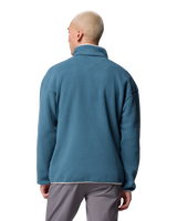 The Columbia Mens Helvetia™ II Half Snap Fleece Jacket in Everblue