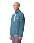 The Columbia Mens Helvetia™ II Half Snap Fleece Jacket in Everblue