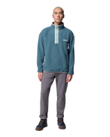 The Columbia Mens Helvetia™ II Half Snap Fleece Jacket in Everblue
