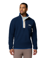 The Columbia Mens Helvetia™ II Half Snap Fleece Jacket in Collegiate Navy
