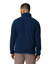 The Columbia Mens Helvetia™ II Half Snap Fleece Jacket in Collegiate Navy
