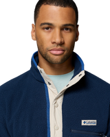 The Columbia Mens Helvetia™ II Half Snap Fleece Jacket in Collegiate Navy