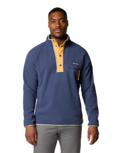 The Columbia Helvetia™ II Half Snap Fleece Jacket in Blue | Anns The Columbia Helvetia™ II Half Snap Fleece Jacket in Blue | Anns