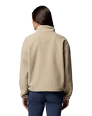 Helvetia™ II Cropped Half Snap Fleece Jacket in Ancient Fossil, Dark Stone & Chalk