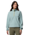 Helvetia™ II Cropped Half Snap Fleece Jacket in Crushed Blue, Safari & Marine Light