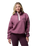 Helvetia™ II Cropped Half Snap Fleece Jacket in Antique Mauve & Mineral Pink