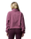 Helvetia™ II Cropped Half Snap Fleece Jacket in Antique Mauve & Mineral Pink