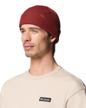 The Columbia Mens Portside™ Fisherman Beanie in Red Oxide