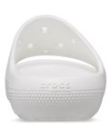 The Crocs Womens Classic Sliders V2 in White