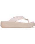 The Crocs Womens Getaway Platform Flip Flops in Quartz
