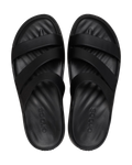 The Crocs Womens Getaway Strappy Sandals in Black