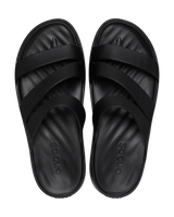 The Crocs Womens Getaway Strappy Sandals in Black