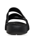 The Crocs Womens Getaway Strappy Sandals in Black