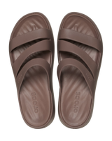 The Crocs Womens Getaway Strappy Sandals in Truffle