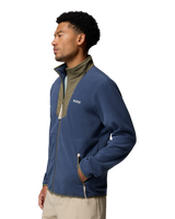 The Columbia Mens Sequoia Grove™ Full Zip Fleece Jacket in Dark Mountain & Stone Green