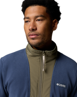 The Columbia Mens Sequoia Grove™ Full Zip Fleece Jacket in Dark Mountain & Stone Green