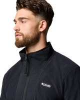 The Columbia Mens Sequoia Grove™ Half Zip Fleece Jacket in Black