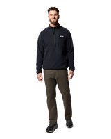 The Columbia Mens Sequoia Grove™ Half Zip Fleece Jacket in Black