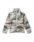 The Columbia Girls Girls Helvetia™ II Printed Half Snap Fleece in Sedona Sage Summits & Tea Light