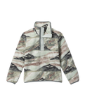 The Columbia Girls Girls Helvetia™ II Printed Half Snap Fleece in Sedona Sage Summits & Tea Light