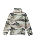 The Columbia Girls Girls Helvetia™ II Printed Half Snap Fleece in Sedona Sage Summits & Tea Light