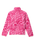 Girls Helvetia™ Printed Half Snap Fleece Jacket in Guava Pink Topoglitch & Guava Pink