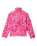 Girls Helvetia™ Printed Half Snap Fleece Jacket in Guava Pink Topoglitch & Guava Pink