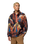 Helvetia™ II Printed Half Snap Fleece Jacket in Teak Brown Soarin