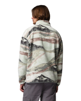 The Columbia Mens Helvetia™ II Printed Half Snap Fleece Jacket in Sedona Sage Summits