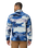 The Columbia Mens Helvetia™ II Printed Half Snap Fleece Jacket in Collegiate Navy