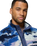 The Columbia Mens Helvetia™ II Printed Half Snap Fleece Jacket in Collegiate Navy