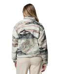 Helvetia™ II Printed Cropped Half Snap Fleece Jacket in Sedona Sage & Summits