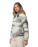 Helvetia™ II Printed Cropped Half Snap Fleece Jacket in Sedona Sage & Summits