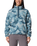 Helvetia™ II Printed Cropped Half Snap Fleece Jacket in Marine Light & Sunscape