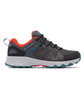 The Columbia Mens Peakfreak II Outdry Shoes in Shark & Super Sonic