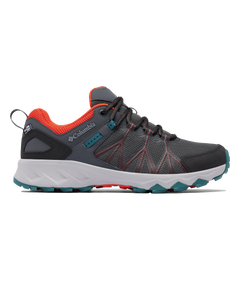 The Columbia Mens Peakfreak II Outdry Shoes in Shark & Super Sonic