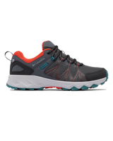 The Columbia Mens Peakfreak II Outdry Shoes in Shark & Super Sonic