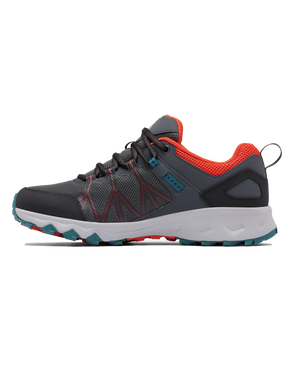 The Columbia Mens Peakfreak II Outdry Shoes in Shark & Super Sonic
