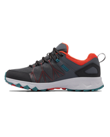 The Columbia Mens Peakfreak II Outdry Shoes in Shark & Super Sonic