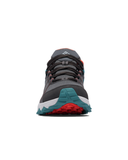 The Columbia Mens Peakfreak II Outdry Shoes in Shark & Super Sonic