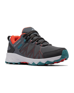 The Columbia Mens Peakfreak II Outdry Shoes in Shark & Super Sonic