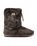 Marilyn Classic Faux Fur Slipper Boots in Dark Chocolate
